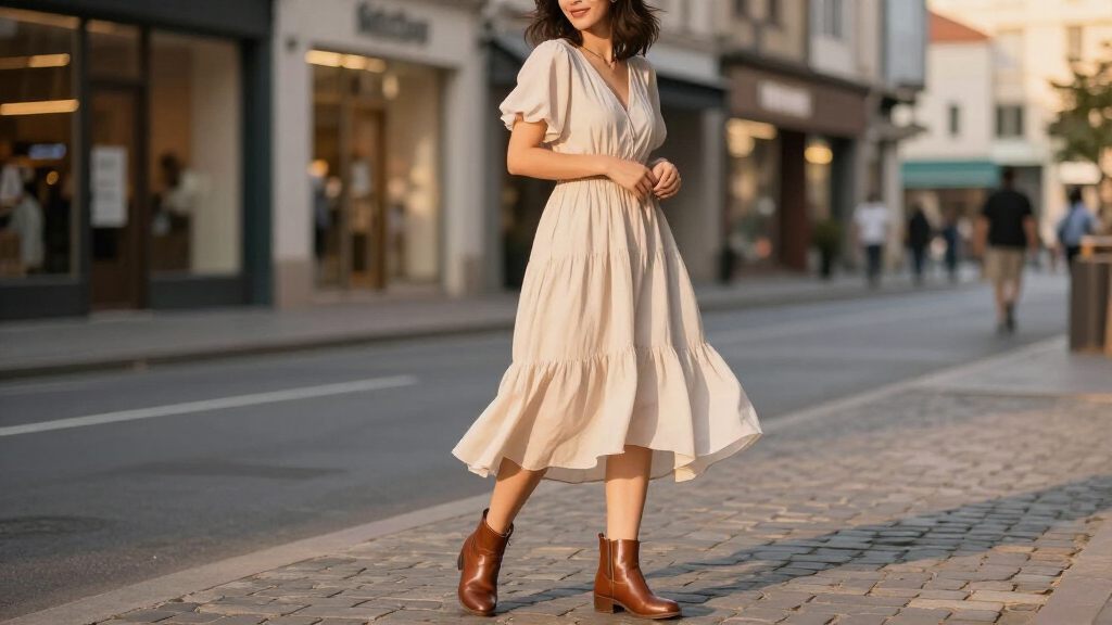 best summer dresses to wear with boots