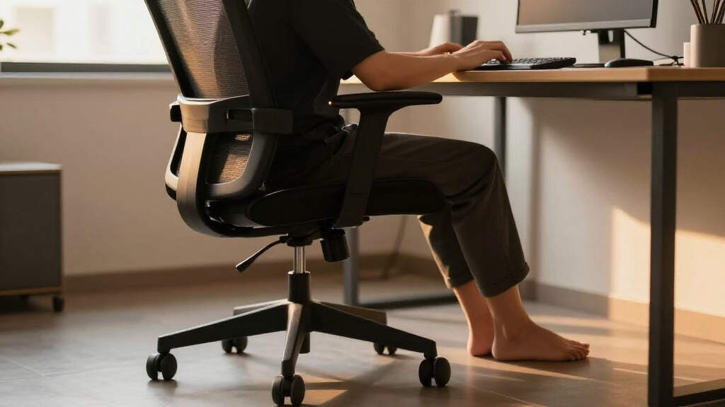 ergonomic office chair for short people petite