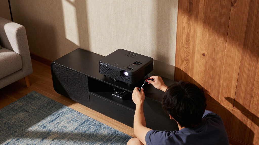 benq projector shelf