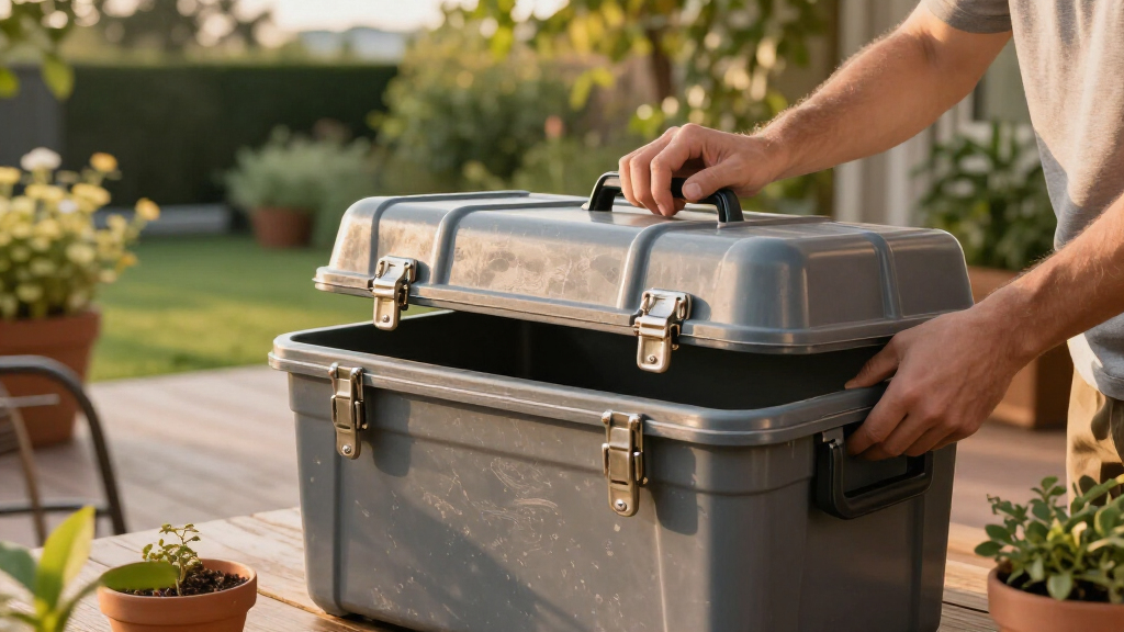 waterproof deck box large
