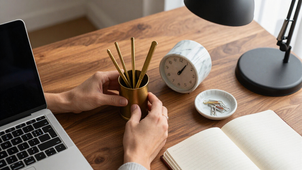 decorative desk accessories