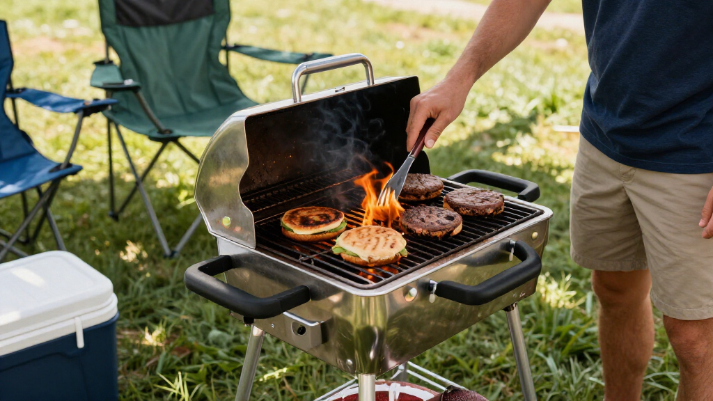 NFL tailgating portable grills