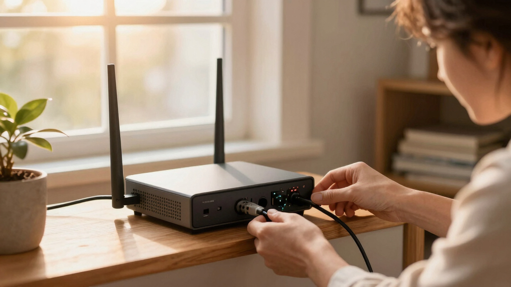 mini ups for router