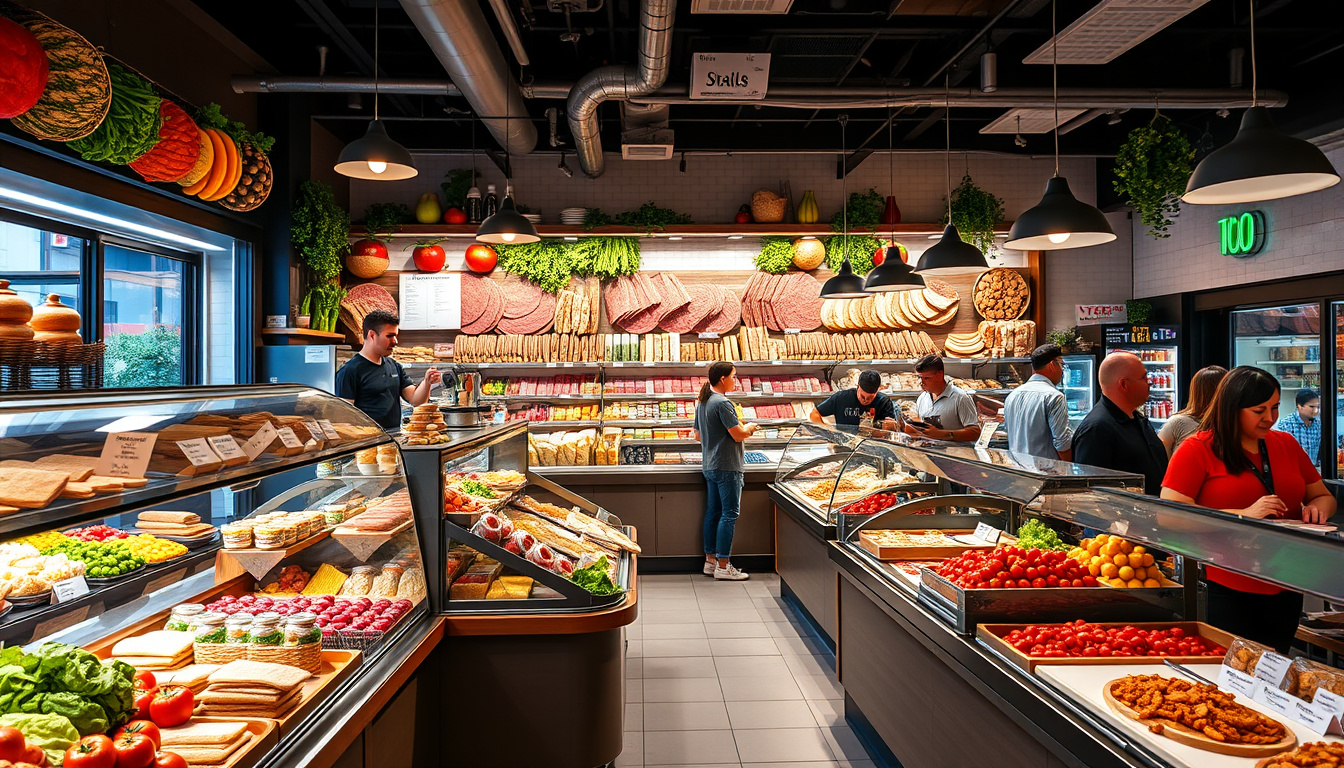 4. Italian Deli: Quick Bites for the On-the-Go