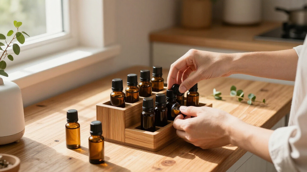 essential oil storage and organizer