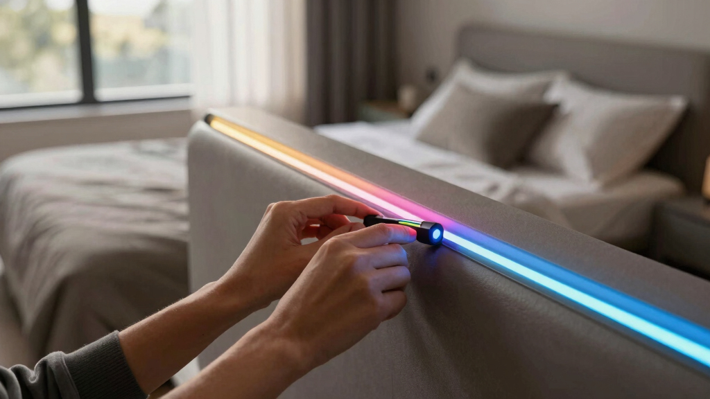smart led bedroom strips