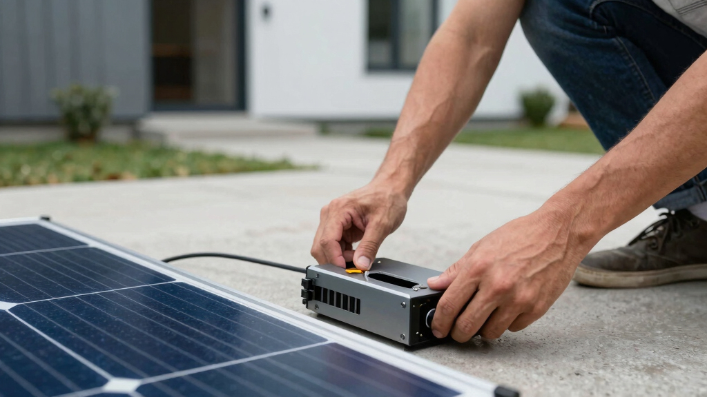 solar-powered backup generators