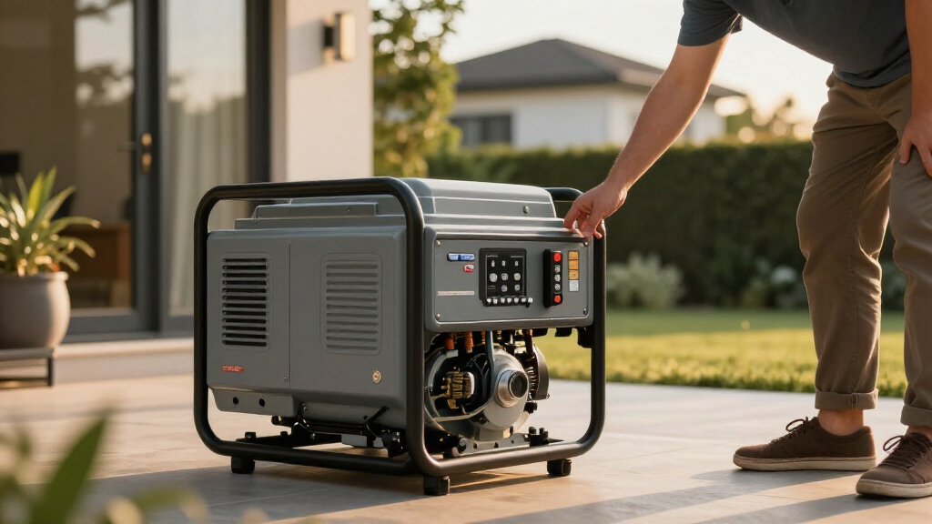 whole house generator with auto start