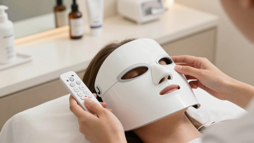 best led mask with remote control