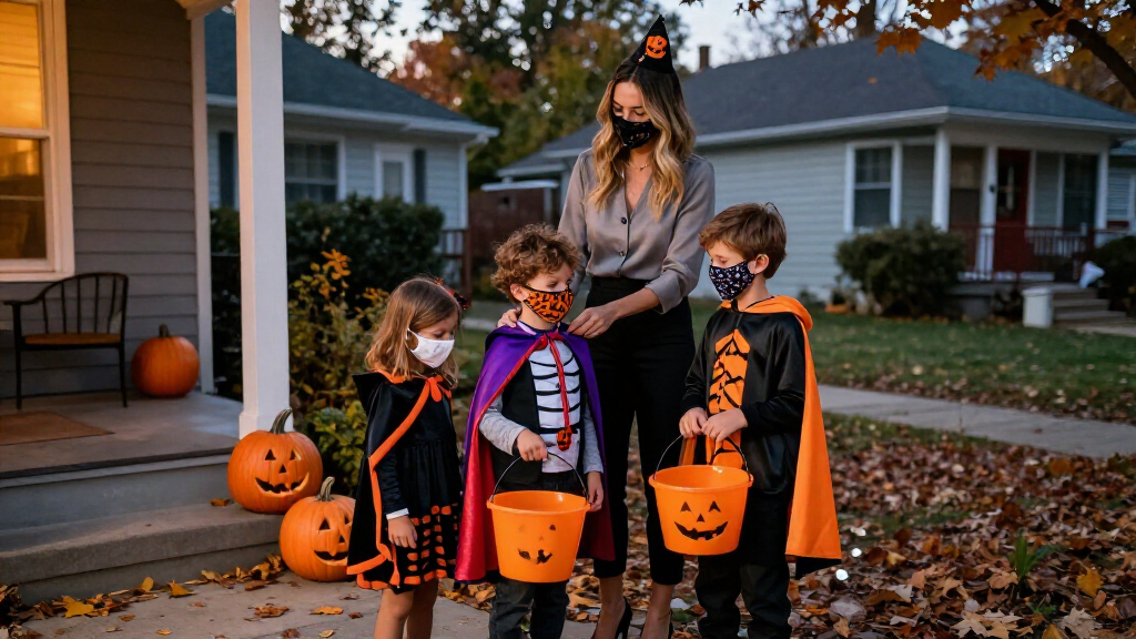 Halloween costume sets for families
