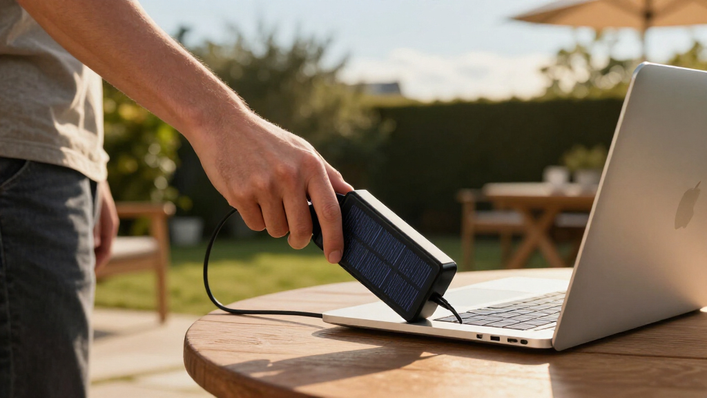 solar-powered laptop chargers