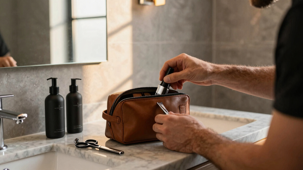 men's grooming kits