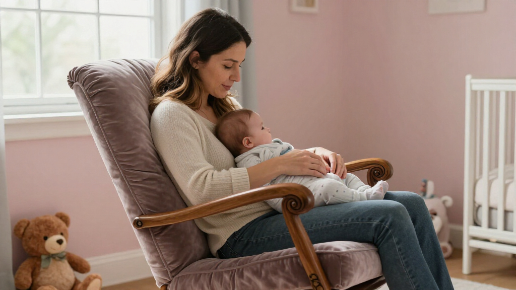 luxury nursery rocking chairs