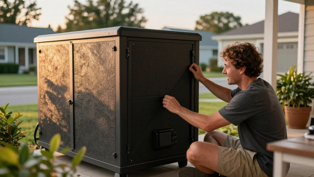 generator sound reduction enclosures