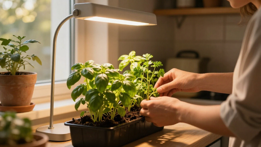 best grow light kits for indoor herbs
