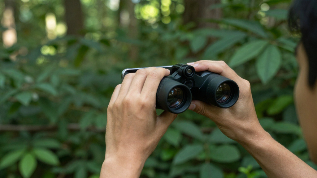 monocular with smartphone adapter for birding