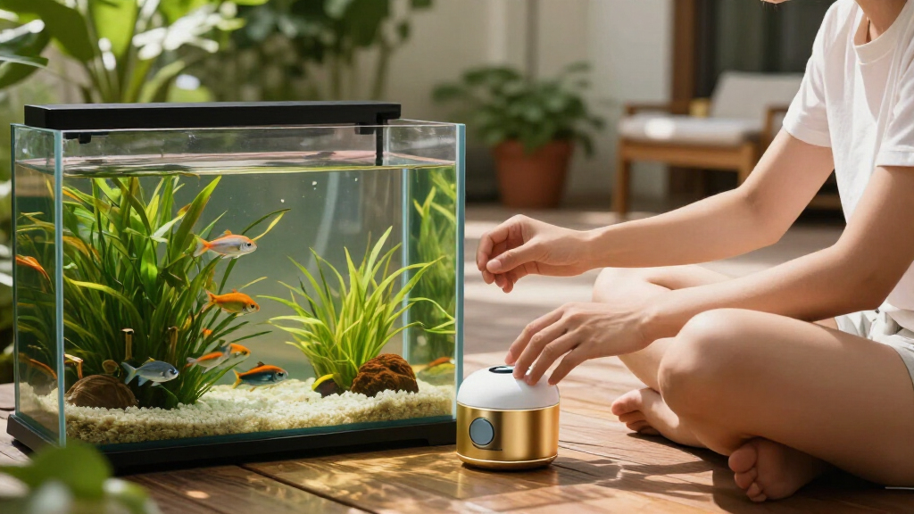 luxury aquarium accessories