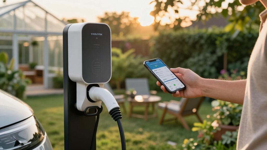 best smart ev charger with app control