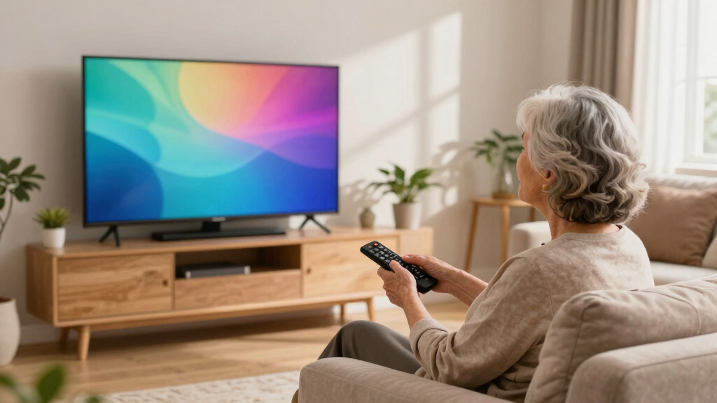 senior-friendly large screen TVs