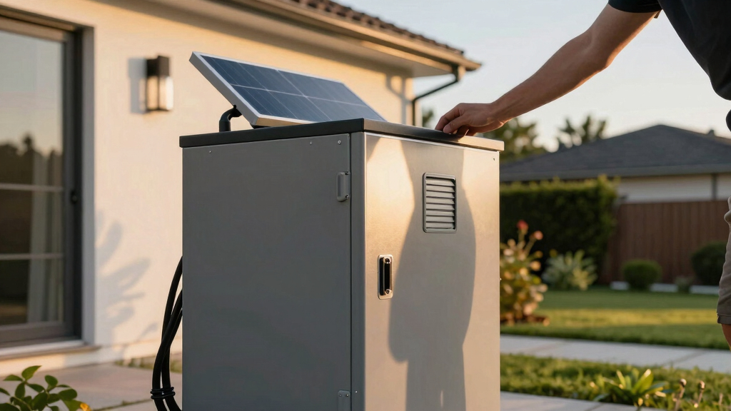 solar backup power stations