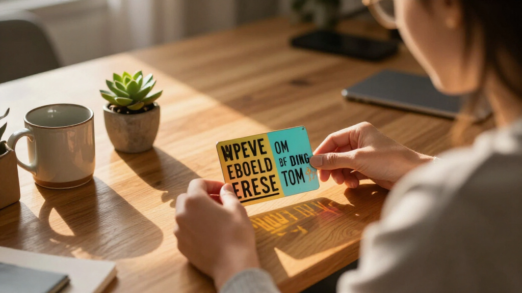 motivational quote desk accessories