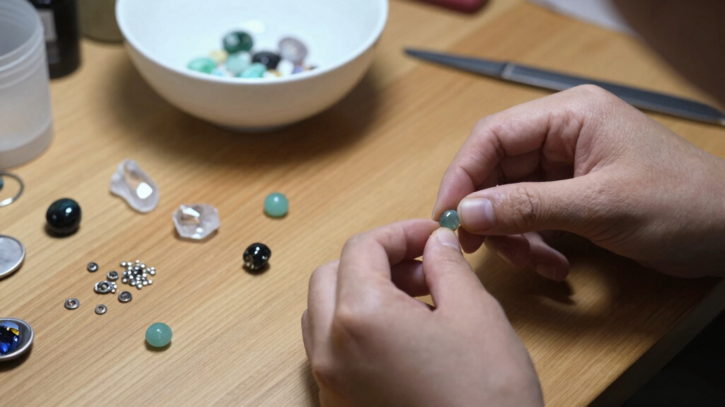 crystal healing jewelry