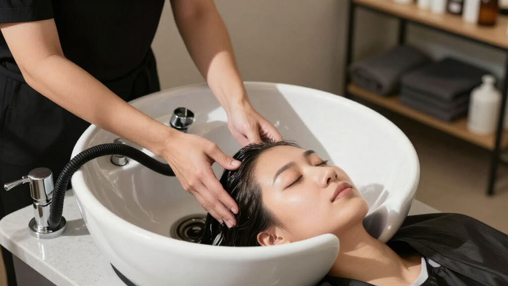 best professional salon shampoo bowl station