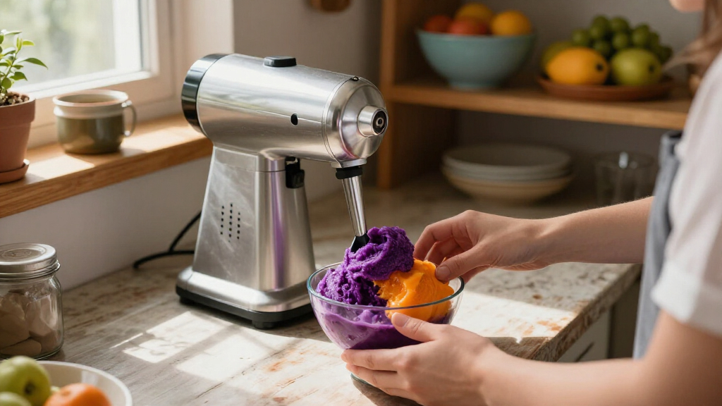 ice cream maker for sorbet compressor