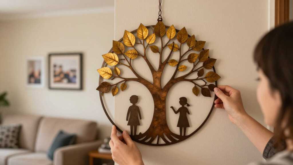 best metal family tree wall art personalized