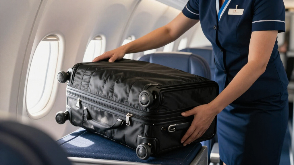 carry on luggage for airline crew