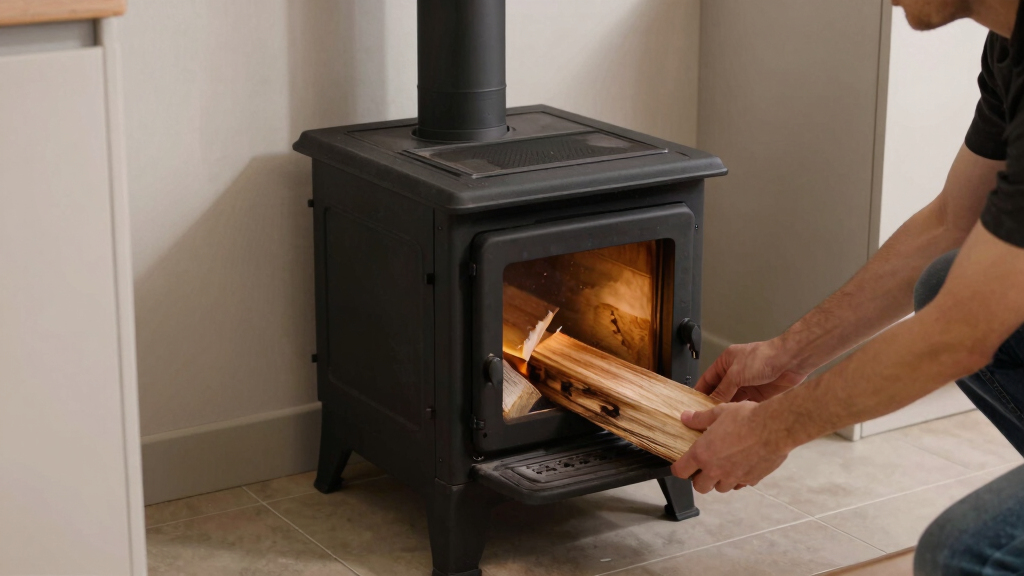 compact indoor wood stoves