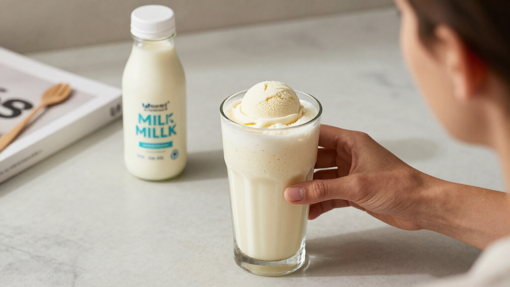 milkshake recipe without ice cream