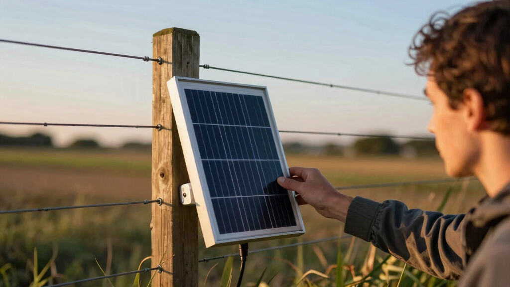 solar fence charger5 miles