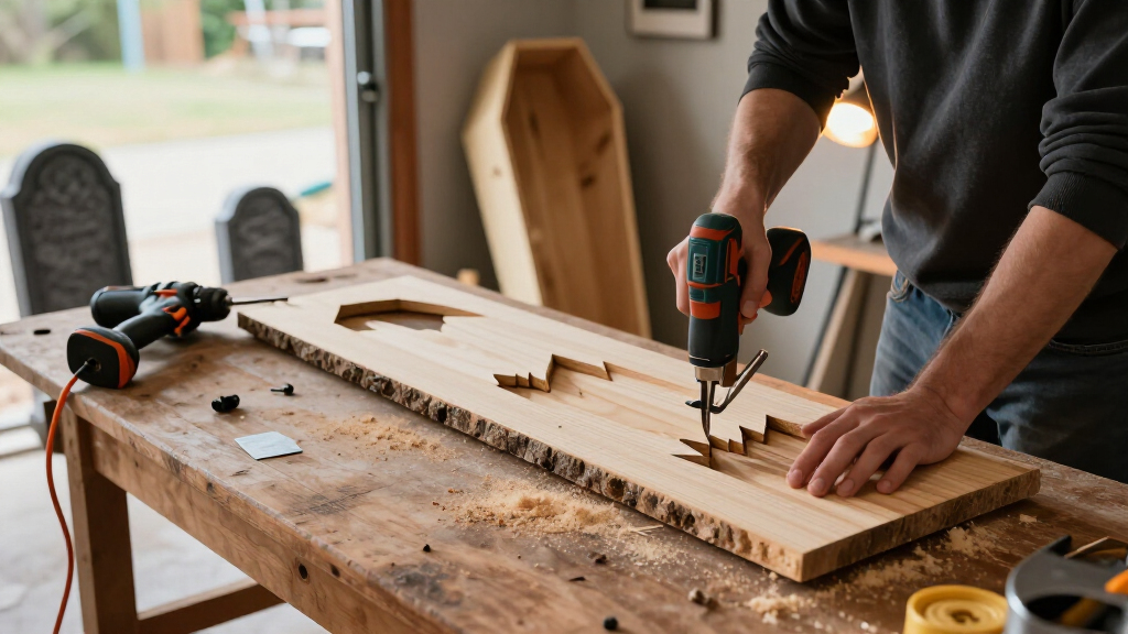 Halloween prop making power tools