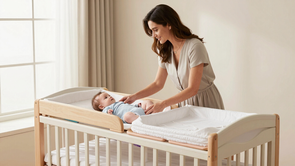 best attached changing table cribs
