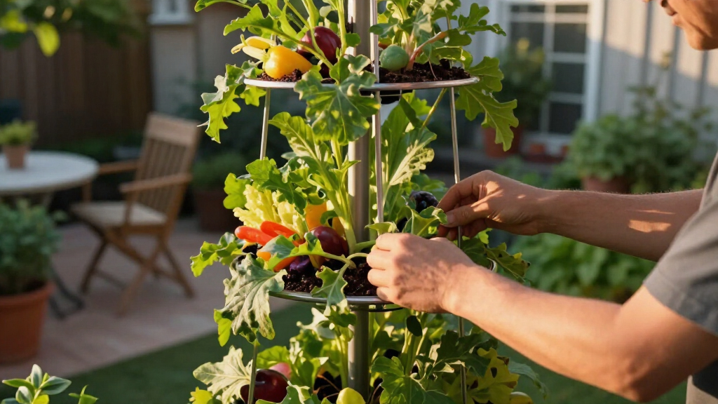 best rotating vertical hydroponic tower