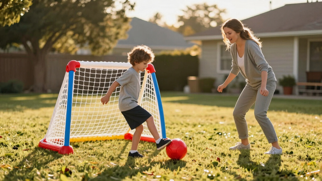 family-friendly soccer game sets