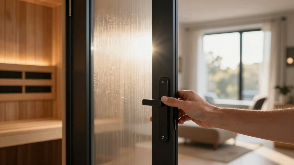 aleko sauna door