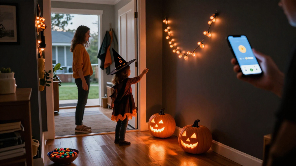 smart Halloween decor
