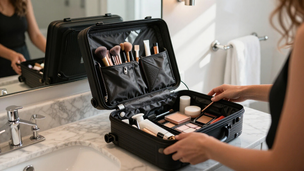 best professional makeup train case