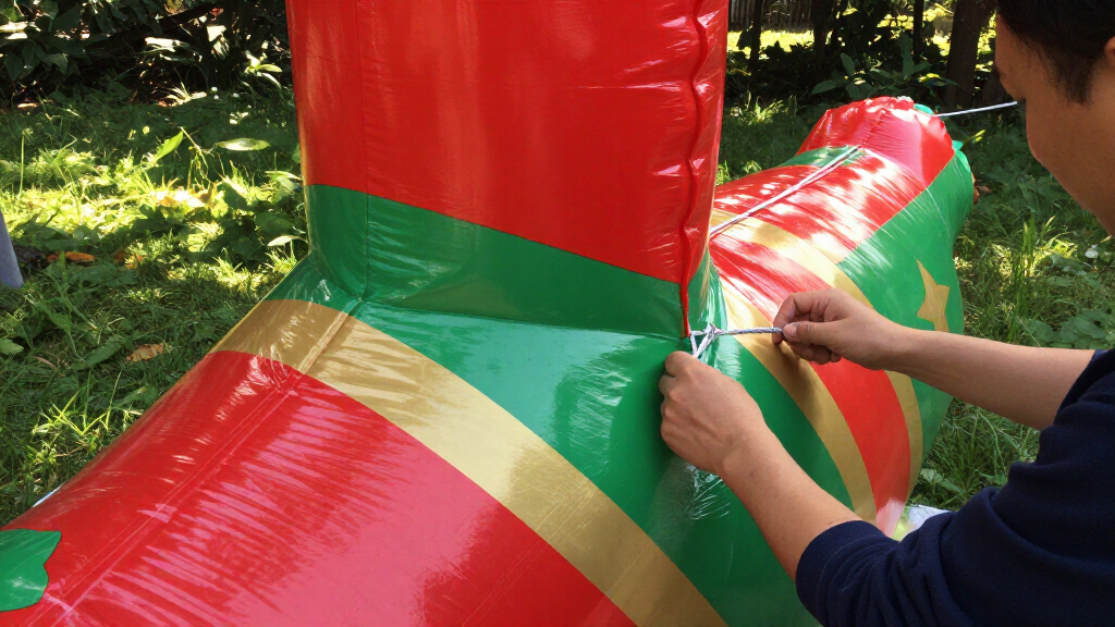 giant holiday inflatables 1220 ft