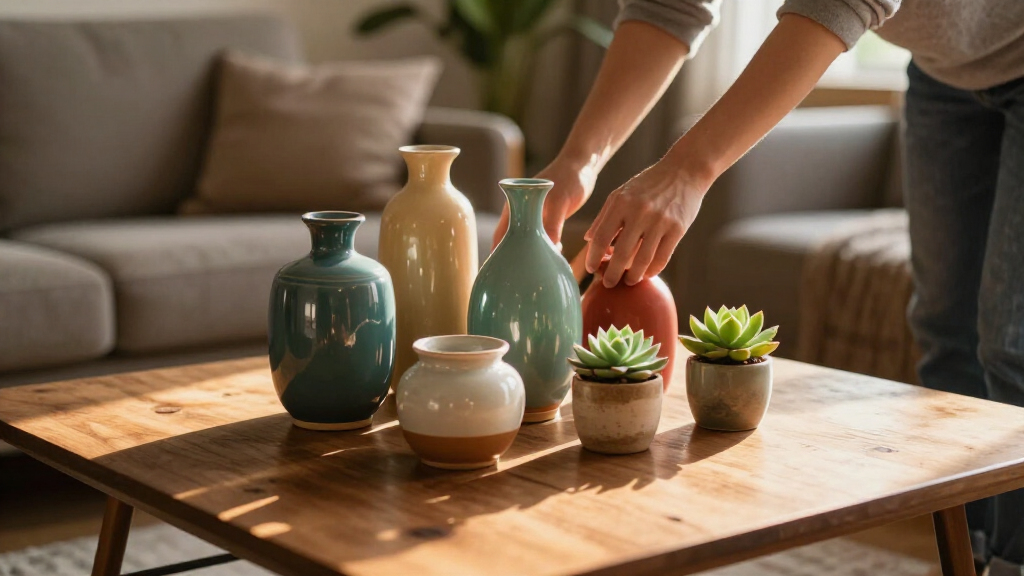 coffee table decor summer