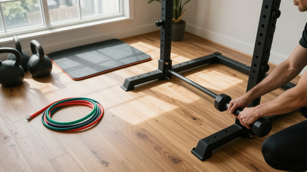 home gym equipment sets