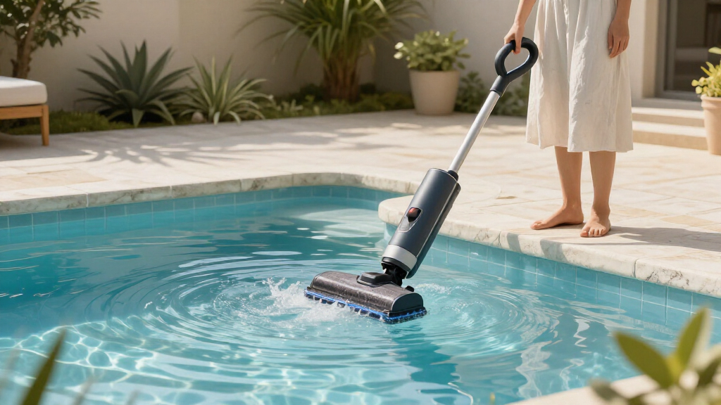battery operated pool vacuum cleaner