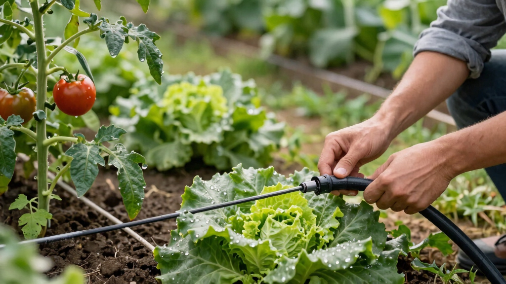 water-efficient drip irrigation systems