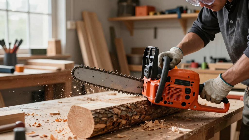 gas-powered chainsaws for woodworking