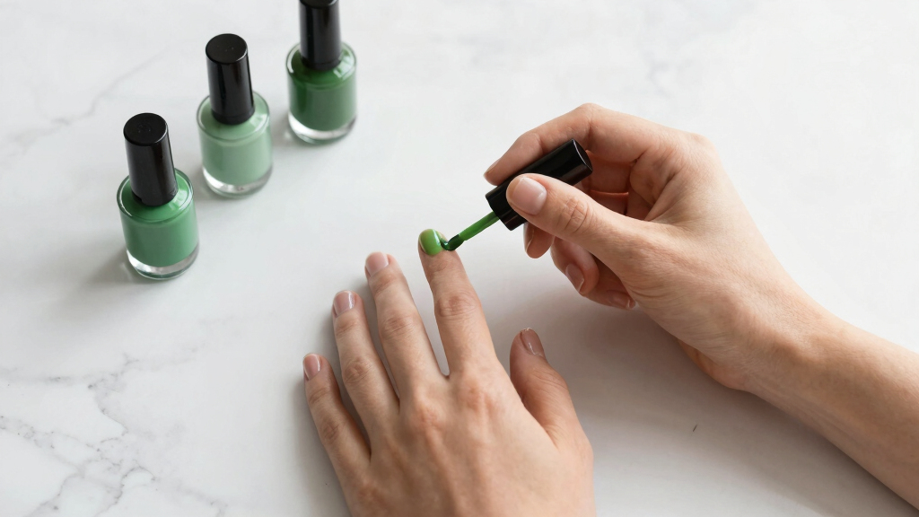 best green nail polishes