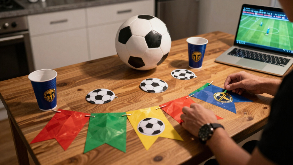 soccer fan party supplies