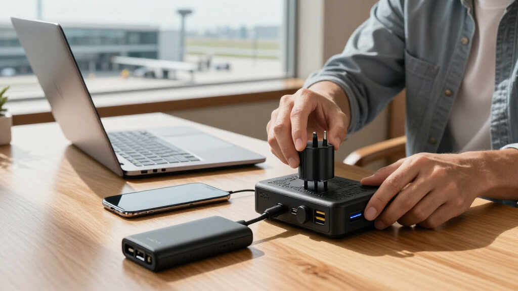 premium travel adapter kits for frequent flyers