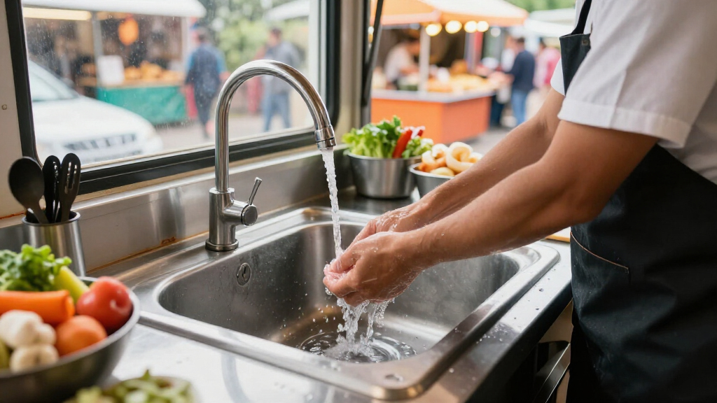 best commercial portable sinks for mobile kitchens